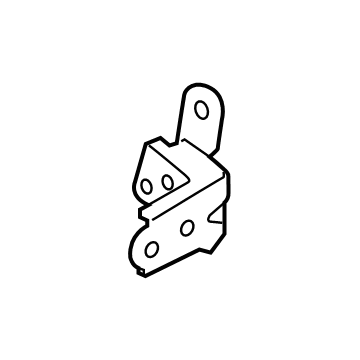 Kia 794203K000 Hinge Assembly-Rear Door Upper