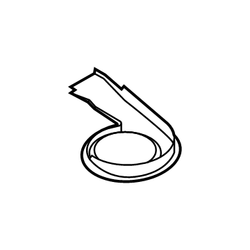 Hyundai 97206-P2100 SEPARATOR(A)-HTR RIGHT