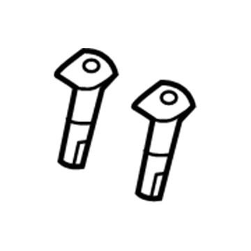 Hyundai 88722-1R000-RYN Guide Assembly-Headrest