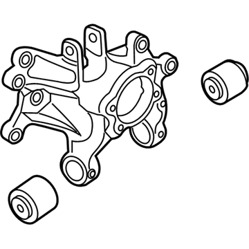 Kia 52720C2100 Carrier Assembly-Rear Axle