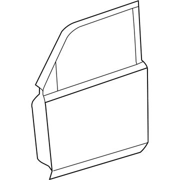 Toyota 67001-35732 PANEL SUB-ASSY, FR D