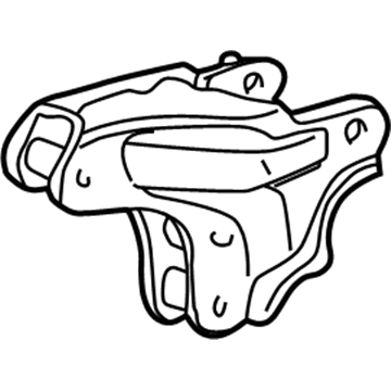 Honda 50827-S5A-000 Bracket, RR. Engine Mounting