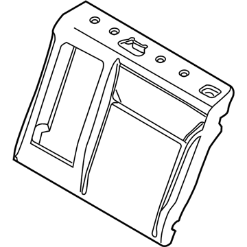 Ford CV6Z-5866801-C Seat Back Pad