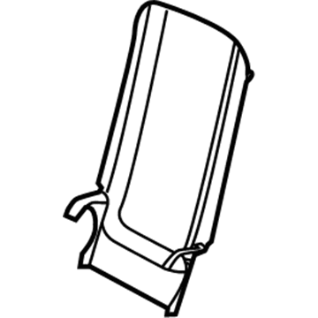 Ford CV6Z-5867299-A Seat Back Frame Cover