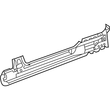 Lexus 57401-24040 Member Sub-Assy, Main Floor Side, RH