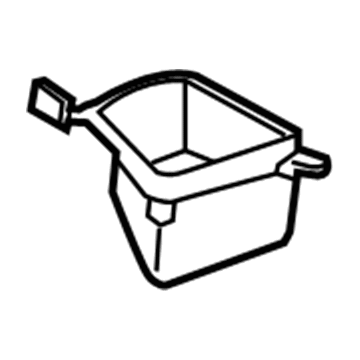 BMW 51-45-8-056-594 Tray, Centre Console, Leather