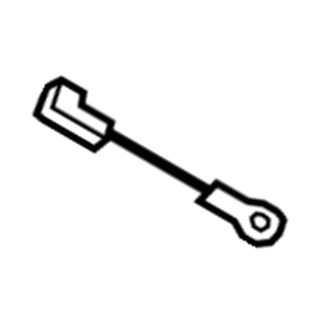 Toyota 73383-06010 Belt & Retractor Hook