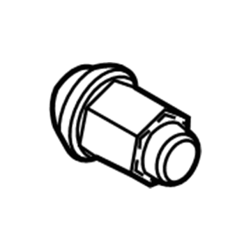 Ford 6L2Z-1012-BA Wheel Lock Kit Lug Nut