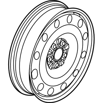 Ford DA5Z-1015-C Compact Spare
