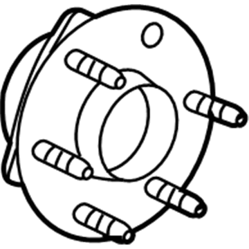 GM 15058393 Front Wheel Bearing *Mrkprntt (W/ Wheel Speed Sensor) *Mrkprntt