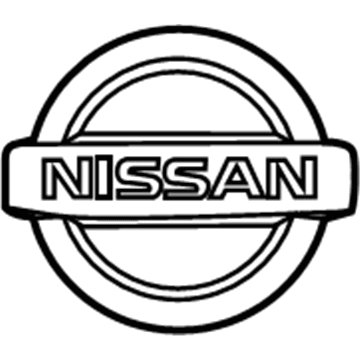 Nissan 84890-CE400 Rear Emblem