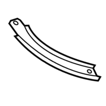Nissan 85044-1EA1A Bracket-Rear Bumper, RH