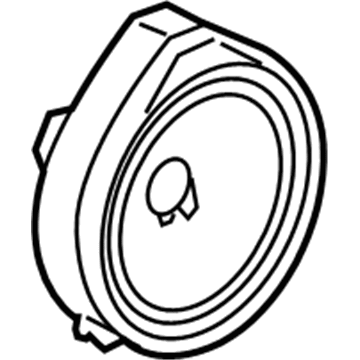 Honda 39120-SMG-E02 Speaker Assembly (17Cm) (Single) (Pp) (Denso)