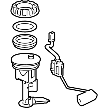 Acura 17049-TK5-A00 Sub-Pump Assembly, Fuel