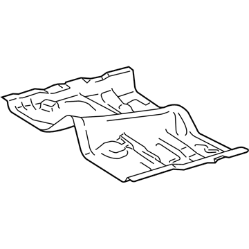 Ford 4W1Z-5411135-BA Front Floor Pan