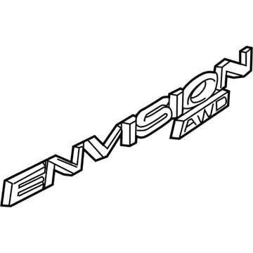 GM 42507424 Nameplate