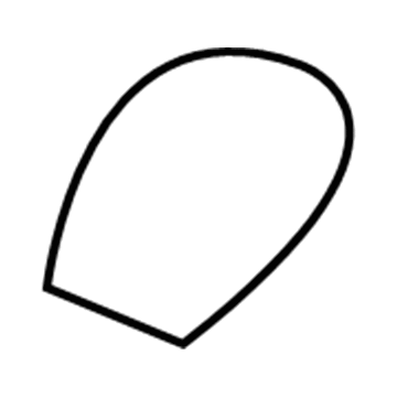 Honda 78110-SZT-J01 Mirror, Half