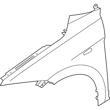 Hyundai 66310-F2000 Panel-Fender, LH