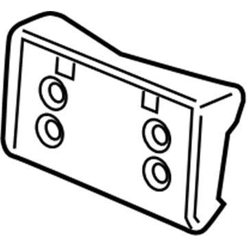 GM 25776408 License Bracket
