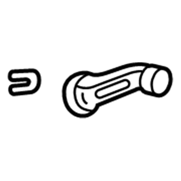 Honda 72220-SH3-003ZP Handle Assy., Regulator *YR164L* (Shiraki) (MEDIUM TAUPE)