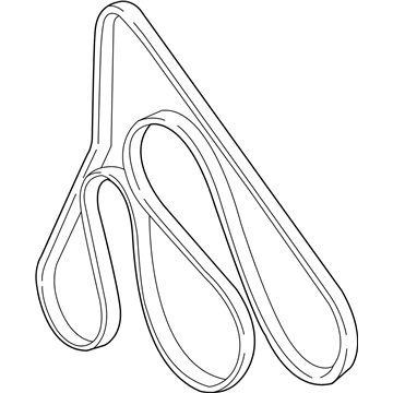 Ford 4L2Z-8620-A Serpentine Belt