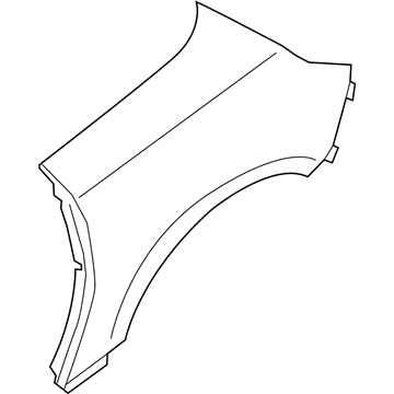 BMW 41-00-8-495-963 LEFT REAR SIDE PANEL