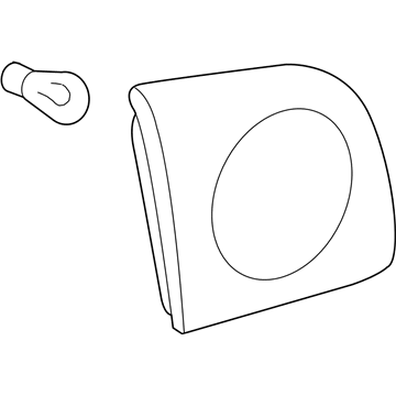 GM 15271121 Back Up Lamp Assembly