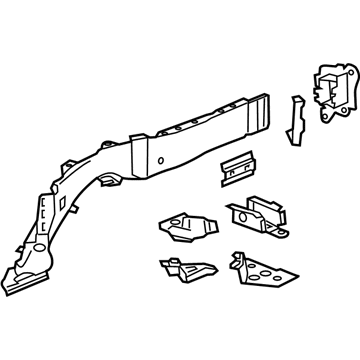 GM 84065102 Rail Assembly