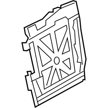 GM 88948862 Seat Back Frame