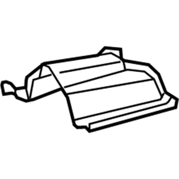 Lexus 77606-50050 Protector Sub-Assy, Fuel Tank, NO.1