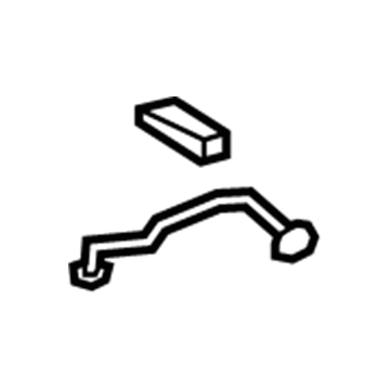 Lexus 77404-50060 Hose Sub-Assy, Fuel Tank Vent
