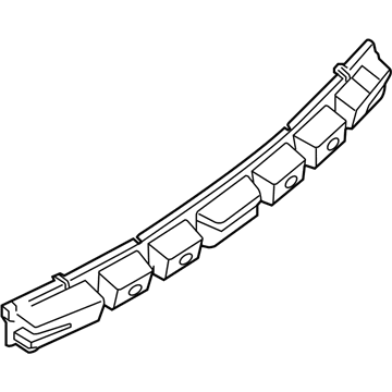 Nissan 85090-ZE80A Energy ABSORBER Rear Bumper