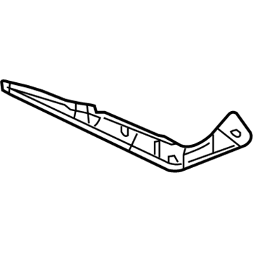 Nissan 85220-ET00A Bracket-Rear Bumper Side, RH