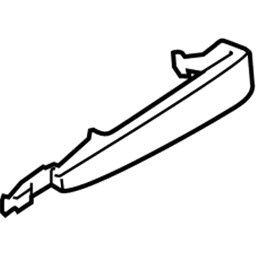 BMW 51-21-7-326-917 Door Handle, Left