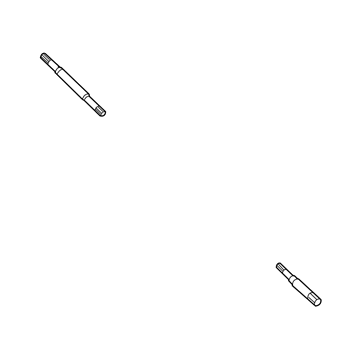 Mopar 52069886AE Axle Intermediate Shaft