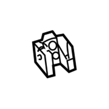 Mopar 55395652AC Bracket-Hood Catch