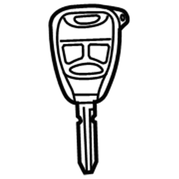 Mopar 68066848AF Key Fob-Integrated Key Fob