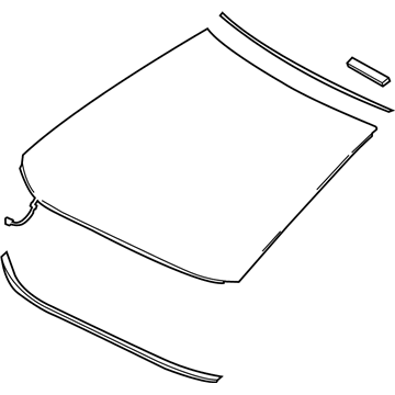 Toyota 56101-10916 Windshield