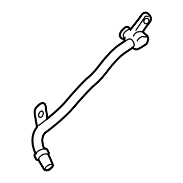 BMW 17-22-8-602-383 Transmission Oil Cooler Line, Return