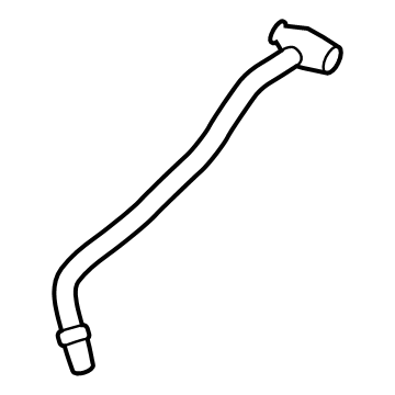 BMW 17-22-8-635-598 Transmission Oil Cooler Line, Return