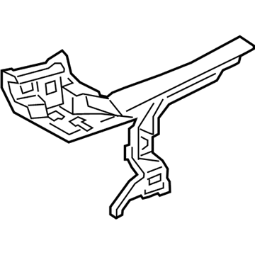 BMW 51-12-7-426-439 Guide, Bumper, Side Inner Left