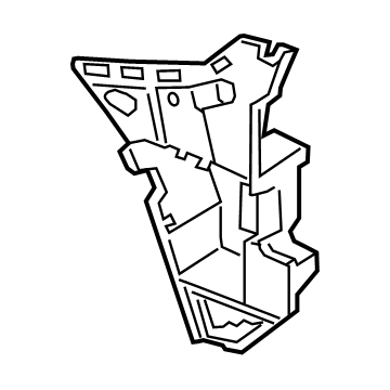 BMW 51-12-8-069-141 Guide For Bumper, Side, Left