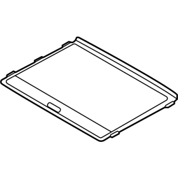Kia 81666A9100BSU SUNSHADE Assembly-SUNROO
