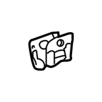BMW 51-16-7-110-249 Bracket Clothing Hook