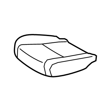 Toyota 71072-0C372-B5 Cushion Cover
