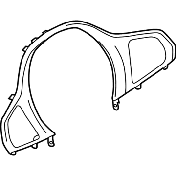 BMW 32-30-8-746-676 DECOR TRIM COVER, STEERING W