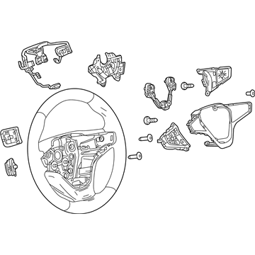 GM 84375382 Steering Wheel
