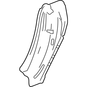 GM 23458218 Lock Pillar Reinforcement