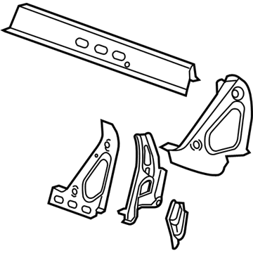 GM 84402692 BAR ASM-FLR PNL #5 CR