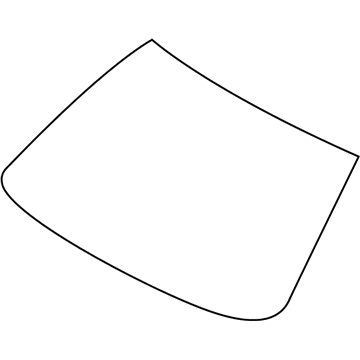 BMW 51-31-8-172-406 Windscreen, Green-Tinted Upper Strip